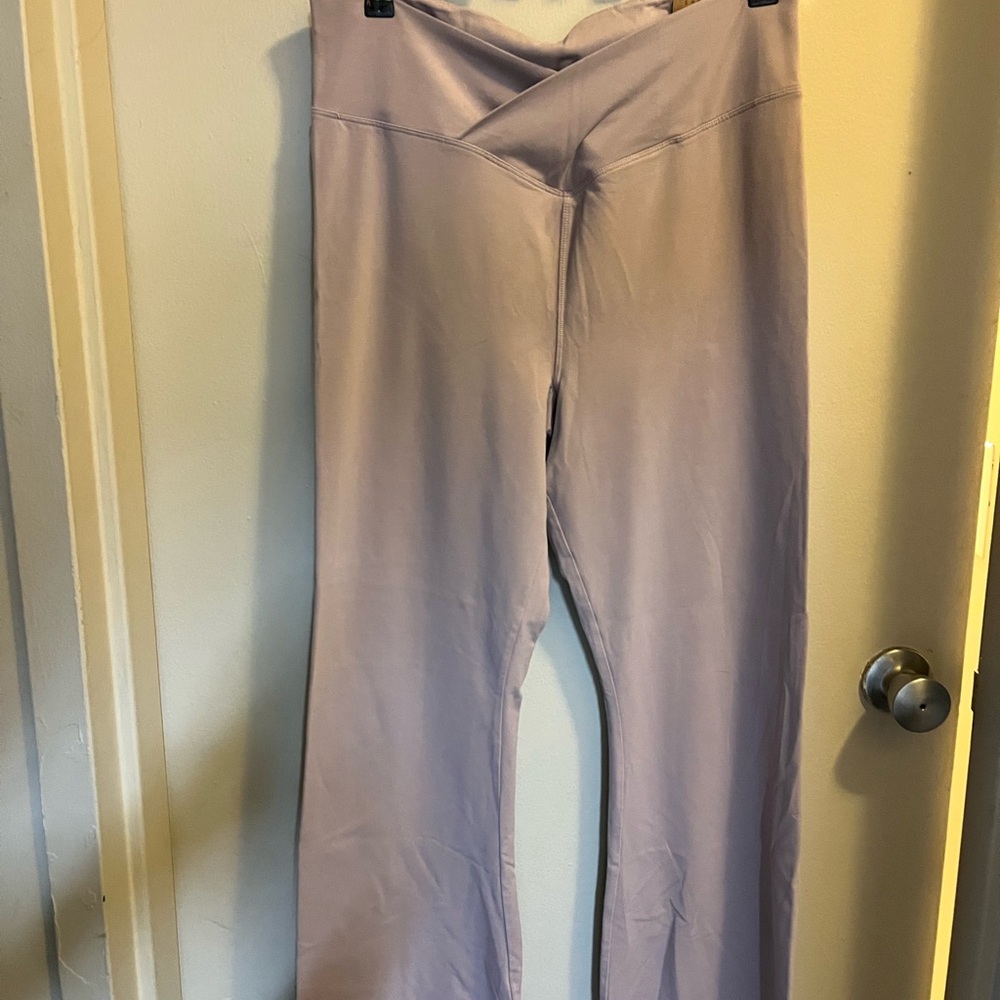 PINK Victoria's Secret Lavender Boot Cut Pants